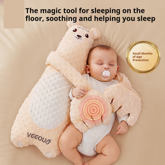 W9Q Wenou Baby Hug Sleep Soothing Pillow Doll – Anti-Startle Plush Sleep Aid for Babies & Toddlers