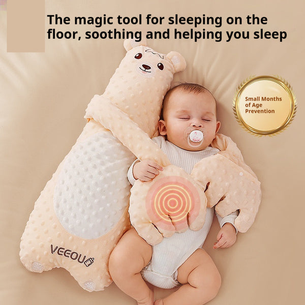 W9Q Wenou Baby Hug Sleep Soothing Pillow Doll – Anti-Startle Plush Sleep Aid for Babies & Toddlers