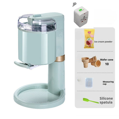 Automatic Mini Ice Cream Maker Machine for Home & Kitchen – Compact Desktop Frozen Dessert Maker