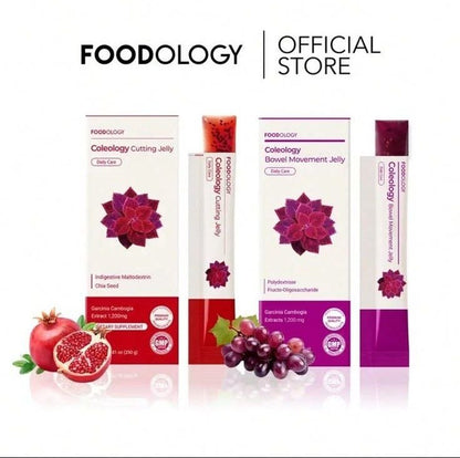 Foodology Coleology Cutting Jelly – Low Calorie Fruit Jelly Snack | Diet-Friendly & Delicious