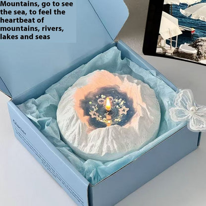 Glacier Aromatherapy Candle Gift Set – Luxury Scented Soy Wax Relaxation Candle for Home Decor