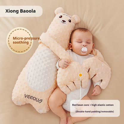 W9Q Wenou Baby Hug Sleep Soothing Pillow Doll – Anti-Startle Plush Sleep Aid for Babies & Toddlers