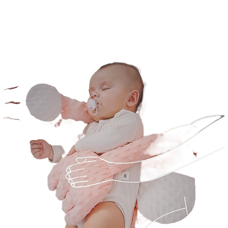 W9Q Wenou Baby Hug Sleep Soothing Pillow Doll – Anti-Startle Plush Sleep Aid for Babies & Toddlers