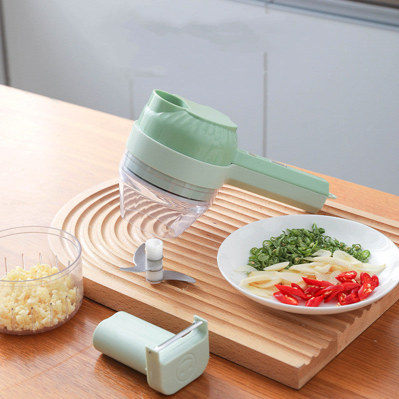 Wireless Handheld Electric Vegetable Cutter – Portable Mini Food Chopper for Kitchen & Home Use
