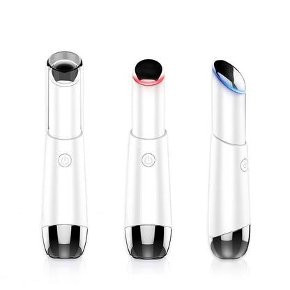 Electric eye massager pen for wrinkles and dark circles.