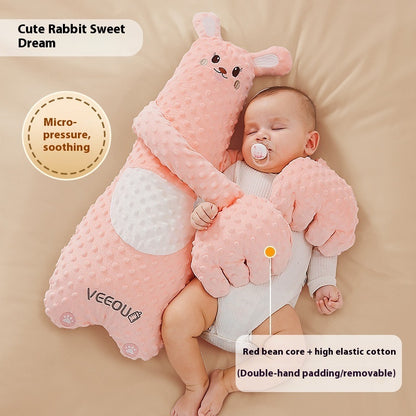 W9Q Wenou Baby Hug Sleep Soothing Pillow Doll – Anti-Startle Plush Sleep Aid for Babies & Toddlers
