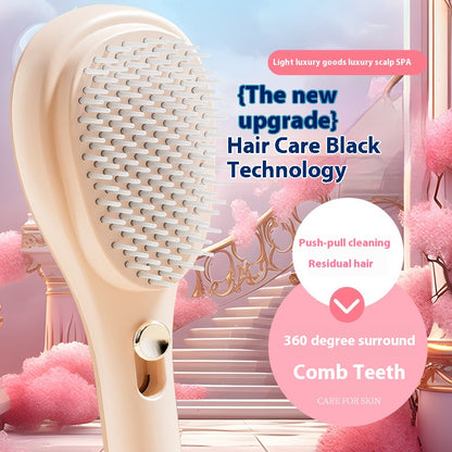 Telescopic Hair Dye Comb – Anti-Static Scalp Cleaning & Hair Coloring Comb for Home Use