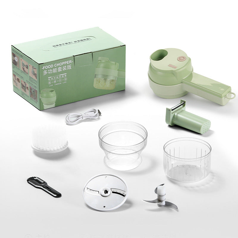 Wireless Handheld Electric Vegetable Cutter – Portable Mini Food Chopper for Kitchen & Home Use