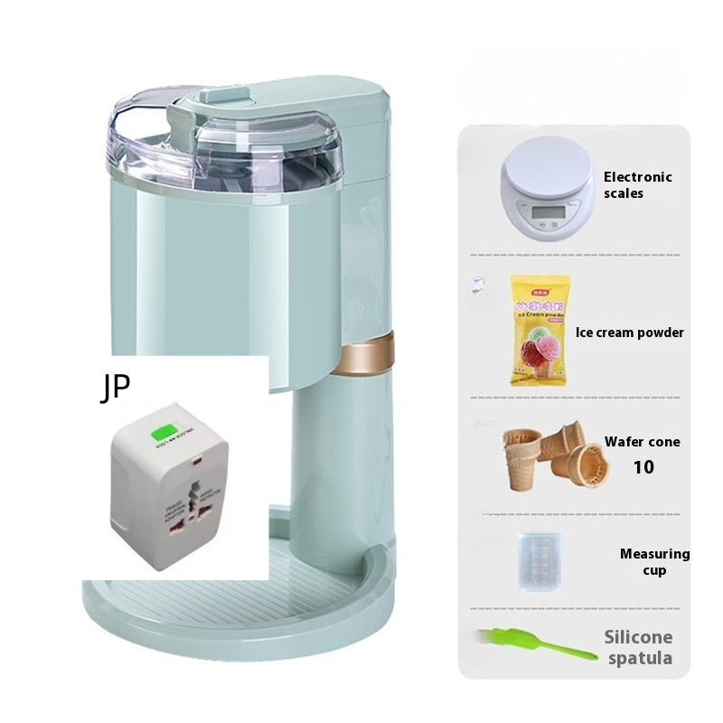 Automatic Mini Ice Cream Maker Machine for Home & Kitchen – Compact Desktop Frozen Dessert Maker