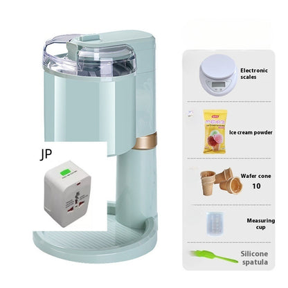 Automatic Mini Ice Cream Maker Machine for Home & Kitchen – Compact Desktop Frozen Dessert Maker