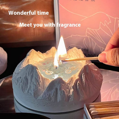 Glacier Aromatherapy Candle Gift Set – Luxury Scented Soy Wax Relaxation Candle for Home Decor