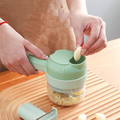 Wireless Handheld Electric Vegetable Cutter – Portable Mini Food Chopper for Kitchen & Home Use
