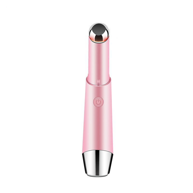 Electric eye massager pen for wrinkles and dark circles.