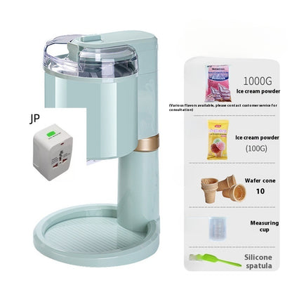 Automatic Mini Ice Cream Maker Machine for Home & Kitchen – Compact Desktop Frozen Dessert Maker