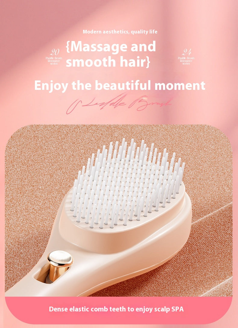 Telescopic Hair Dye Comb – Anti-Static Scalp Cleaning & Hair Coloring Comb for Home Use