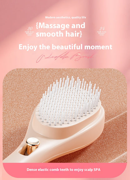 Telescopic Hair Dye Comb – Anti-Static Scalp Cleaning & Hair Coloring Comb for Home Use