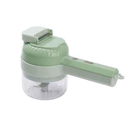 Wireless Handheld Electric Vegetable Cutter – Portable Mini Food Chopper for Kitchen & Home Use